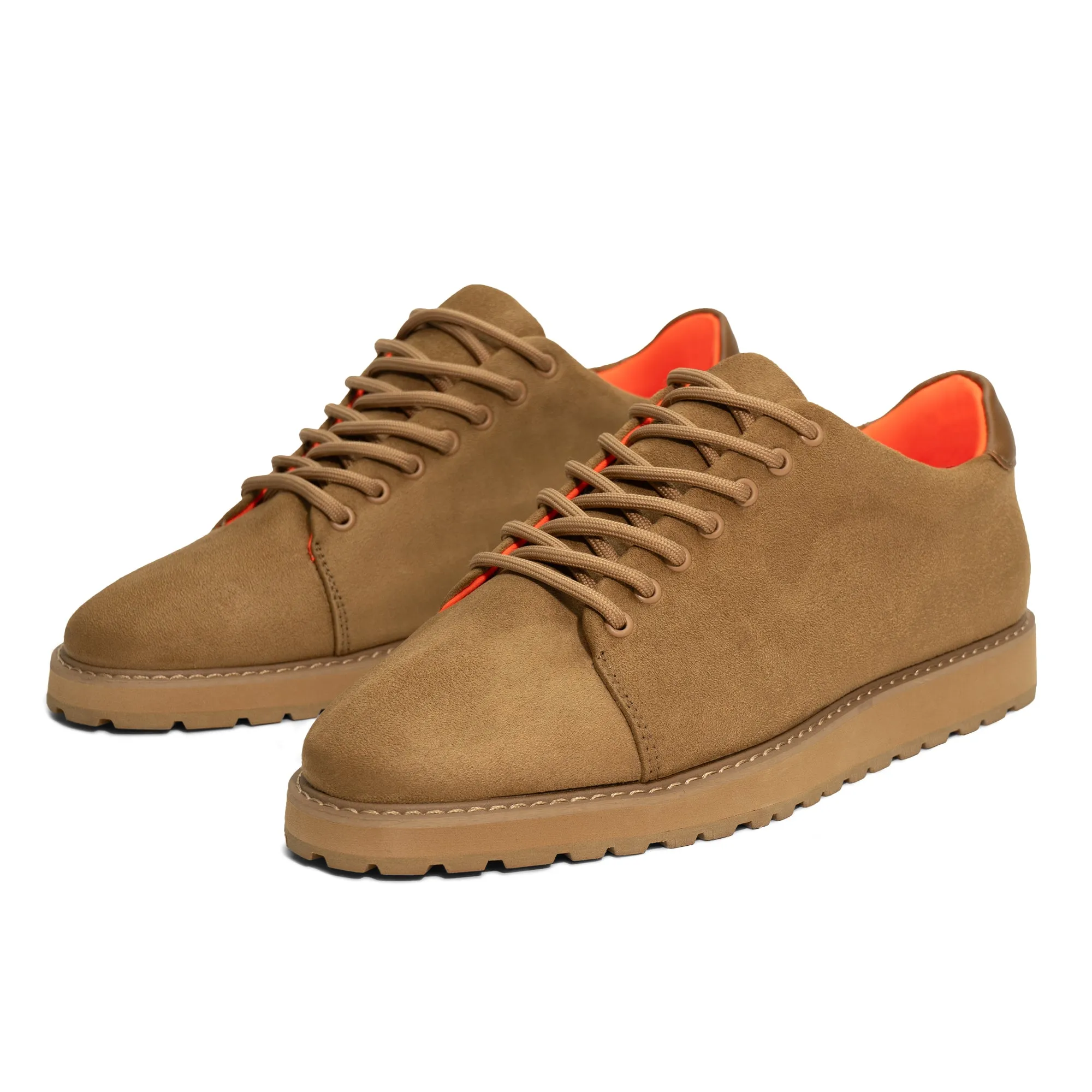 The Muscoby S TAYNO Suede Low Lace Up Sneaker