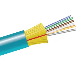 Tight Buffer Distribution Plenum Fiber Optic Cable, Multimode, 10 Gig OM3, Indoor