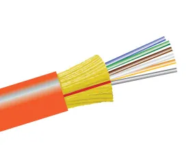 Tight Buffer Distribution Plenum Fiber Optic Cable, Multimode, OM1, Indoor