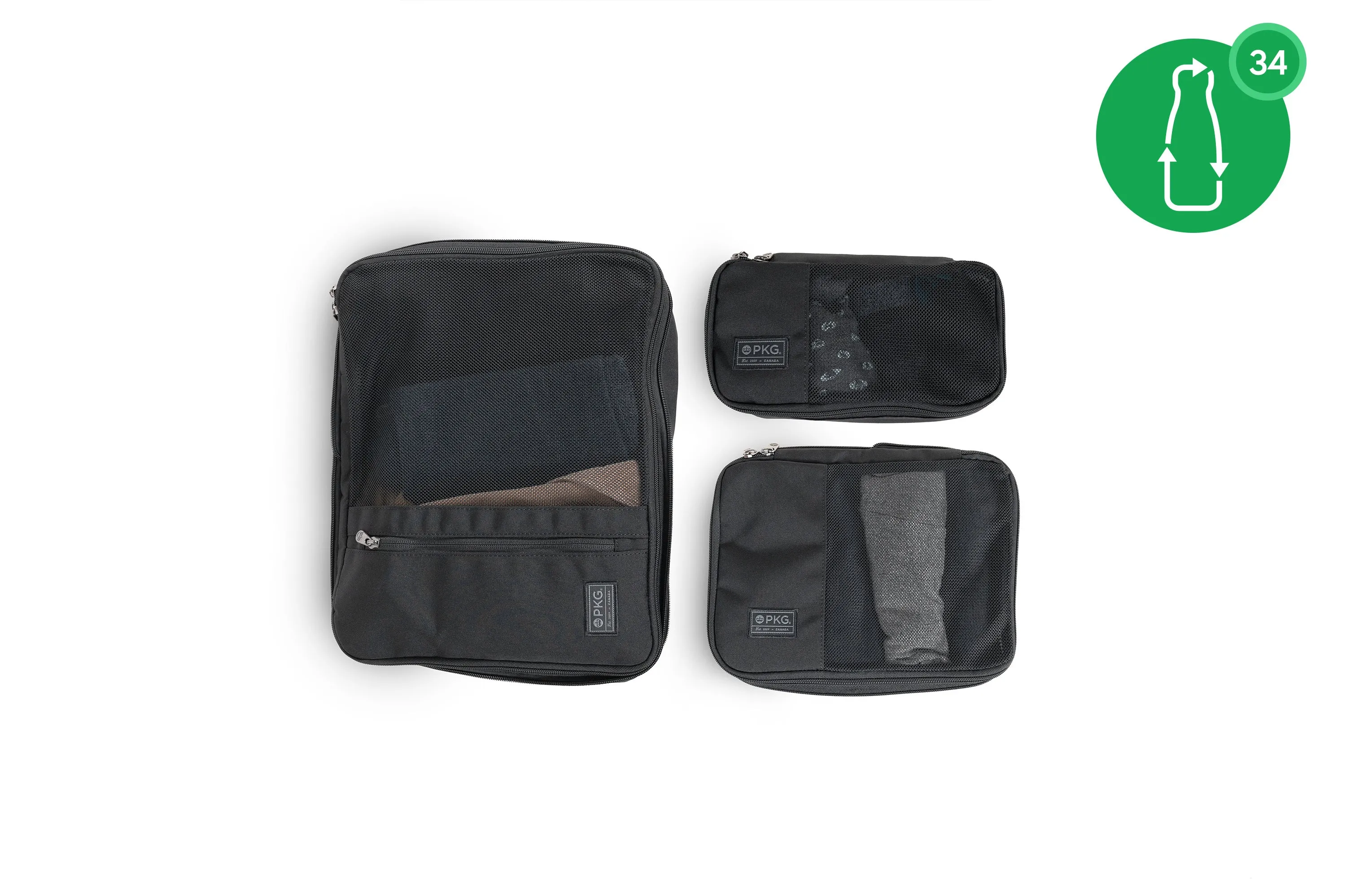 UNION - Compression Packing Cubes - RECYCLED