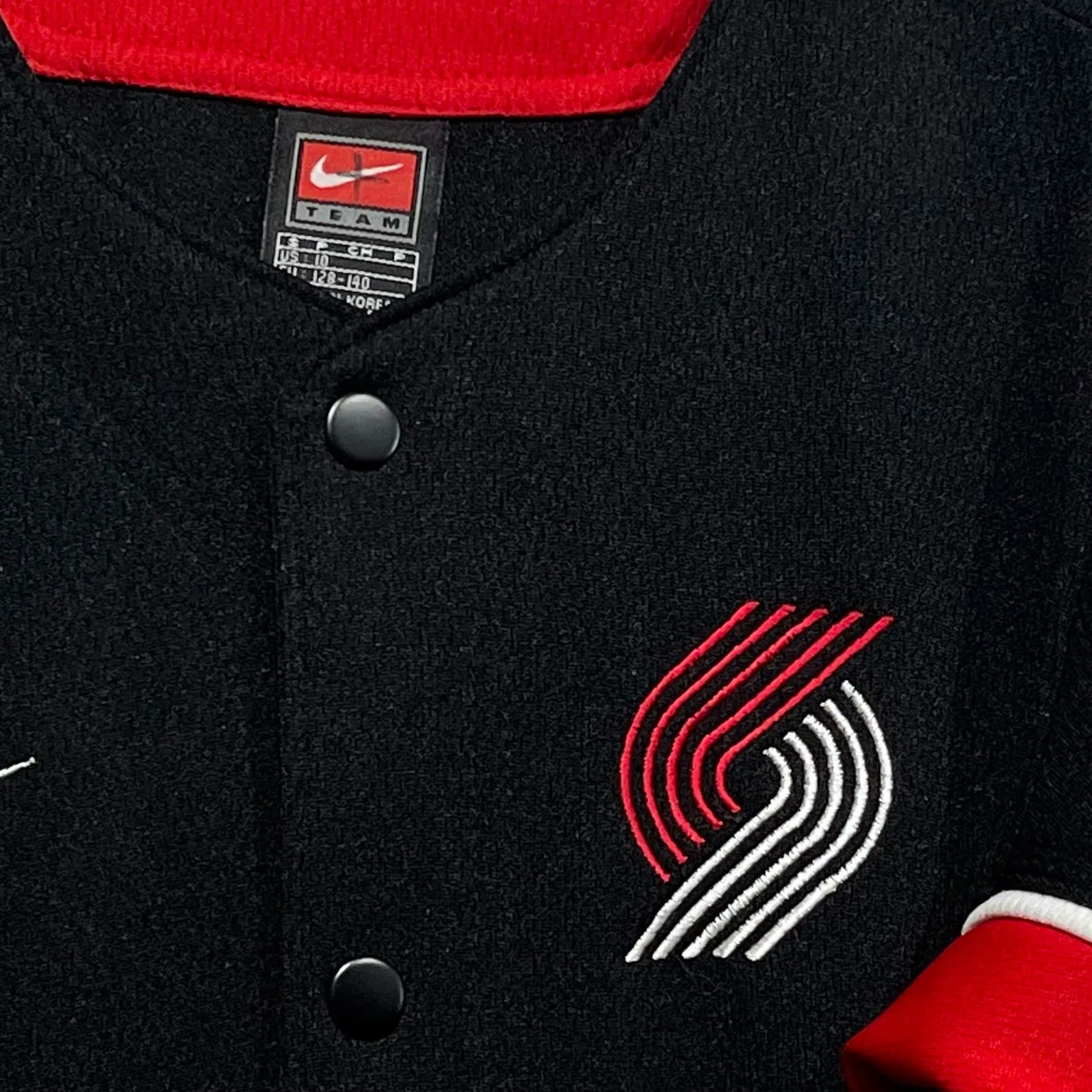 Vintage Portland Trail Blazers Warmup Jacket Youth S