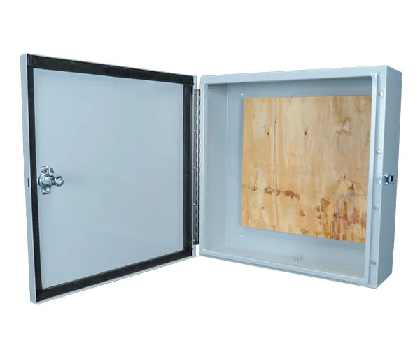 Wall Mount Enclosure, UL Listed, NEMA 1 and 4, 100% Weatherproof, Metal