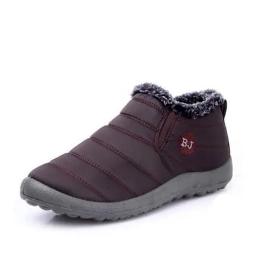 Waterproof Female Shoes Winter Unisex Ankle Boots