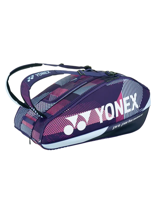 Yonex Pro 9-Racquet Bag (Grape)